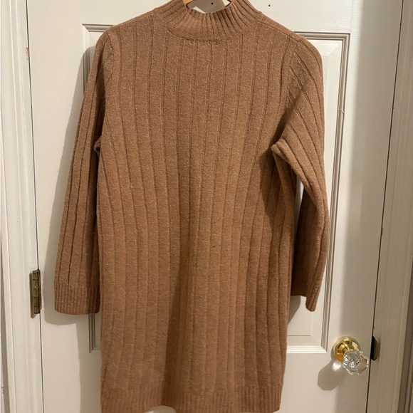 Madewell Dress Size Large Mock Neck - Picture 2 of 5